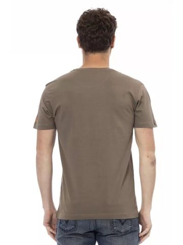 Trussardi Action Braun Baumwolle Herren T-Shirt