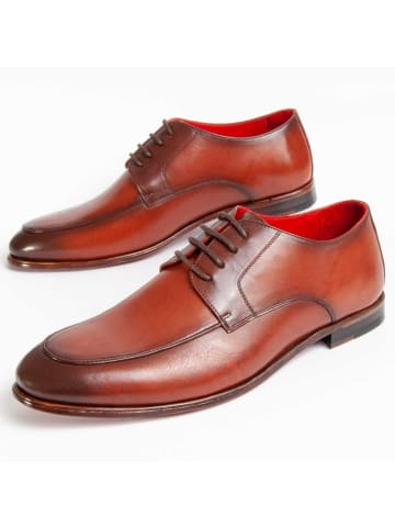 Purapiel Schnürschuhe Weiß Empire6 in Braun