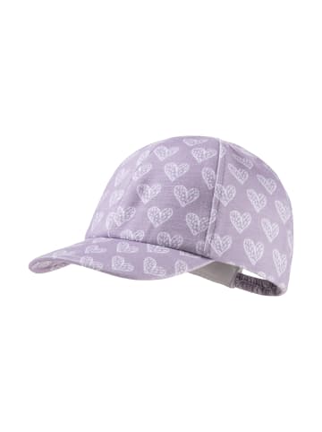 Sterntaler Baseball-Cap Herzen in flieder