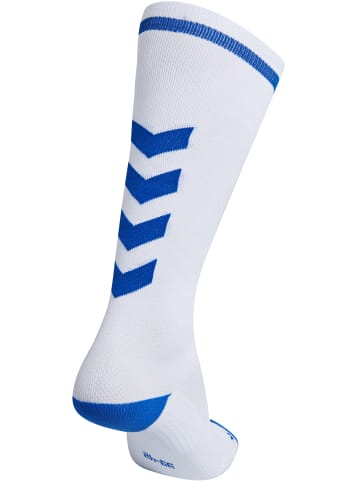 Hummel Hummel High Indoor Socken Elite Multisport Erwachsene Schnelltrocknend in WHITE/TRUE BLUE