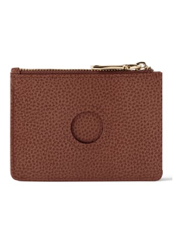 Lazarotti Bologna Leather Schlüsseletui Leder 11,5 cm mit Air Tag Fach in brown