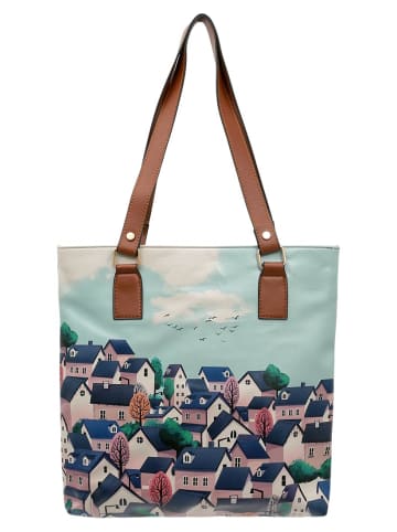 Dogo Umhängetasche - Multi Pocket BagBuildings in Blau