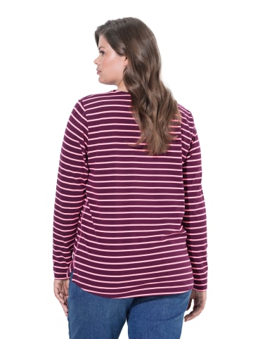 LAURASØN Langarmshirt in pflaume