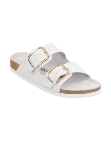 BIOSOFT Sandalen Two Strap in Weiß