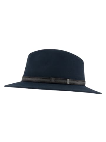 MGO leisure wear Wood Felt Hat in Marine