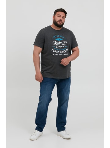 BLEND T-Shirt BHDoppler Big & Tall in Grau
