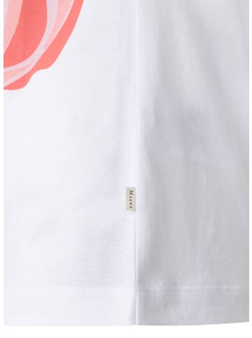 März T-Shirt in weiß rosa - 0003