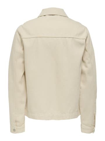 ONLY & SONS Hemdjacke in Ecru