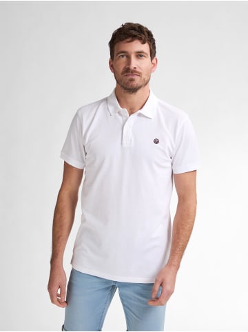 Petrol Industries Klassisches Poloshirt Dolphin in Weiß