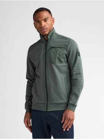Petrol Industries Sweatshirt mit Reißverschluss millcore in Grün