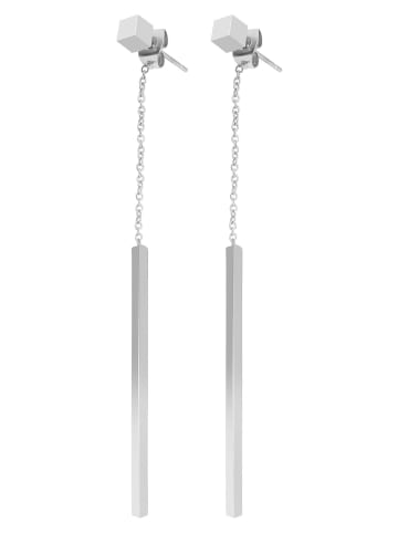 Adeliás Damen Ohrringe aus Edelstahl in silber