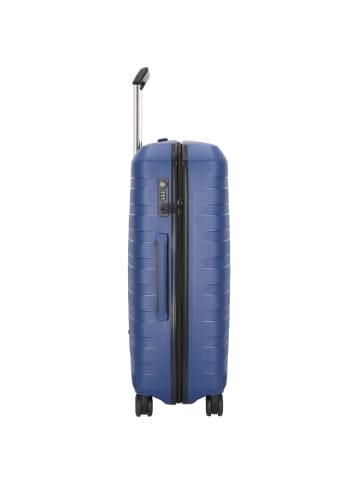 Roncato Box 4.0 4 Rollen Trolley 69 cm mit Dehnfalte in navy