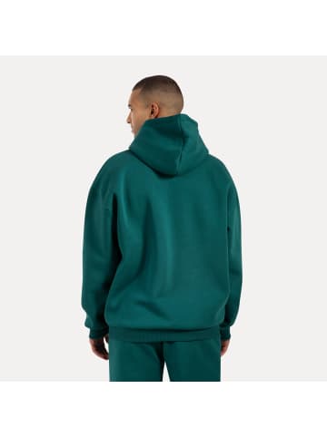 SMILODOX Hoodie Kayson in Dunkel Grün