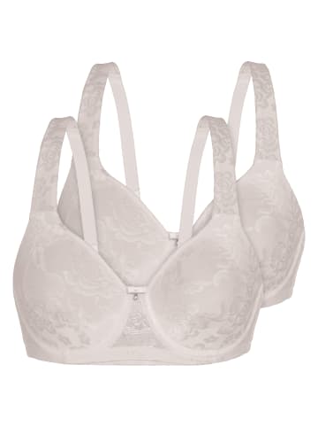 Sassa 2er Pack Bügel-BH in ivory