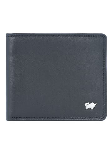 Braun Büffel Golf Edition Geldbörse Leder 10 cm in schwarz