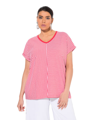 Ulla Popken Shirt in neon rot