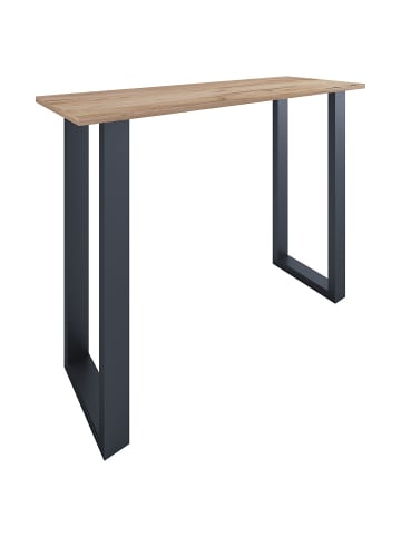 ebuy24 Bartisch Xona dekor Eiche 140 x 50 cm