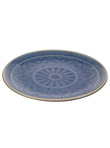 Butlers Teller SUMATRA 6er-Set in Blau