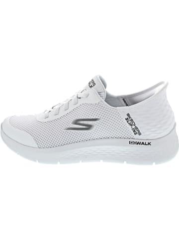 Skechers Slip-Ins:Go Walk Flex-Han Slipper Weiß