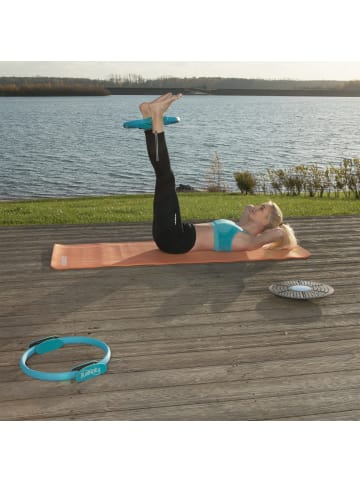 relaxdays Yogamatte in Orange - (B)60 x (H)1 x (T)180 cm