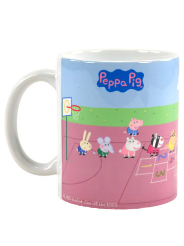 United Labels Peppa Wutz Tasse - Spielfeld  320 ml in Mehrfarbig