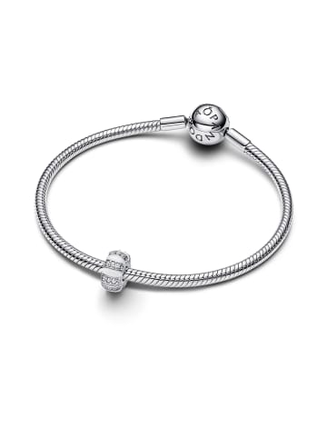 Pandora Sterling Silber Clip Zirkonia weiß