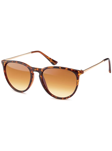 styleBREAKER Sonnenbrille in Braun Demi / Braun Verlauf