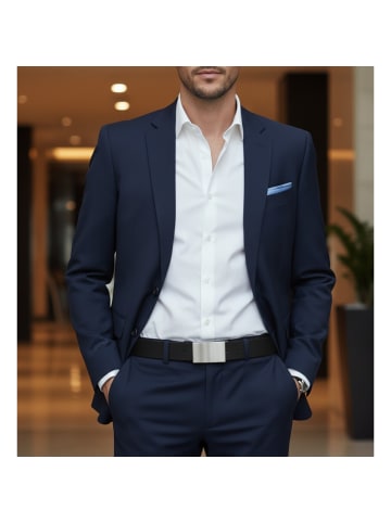 FRONHOFER Ledergürtel in Dunkelbraun