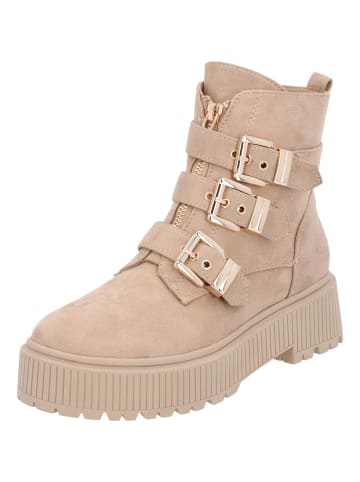 Palado Biker Boots Beyeal in Beige