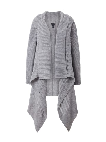 Ulla Popken Cardigan in hellgrau mélange