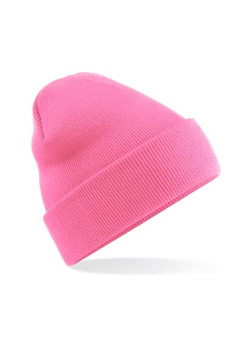 Yuhu Unisex Strickmütze in vielen Farben, für Damen und Herren in Pink