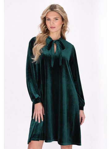Usha Women Dress in dark green