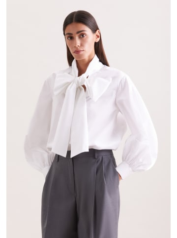 Seidensticker Schluppenbluse Regular in Weiß