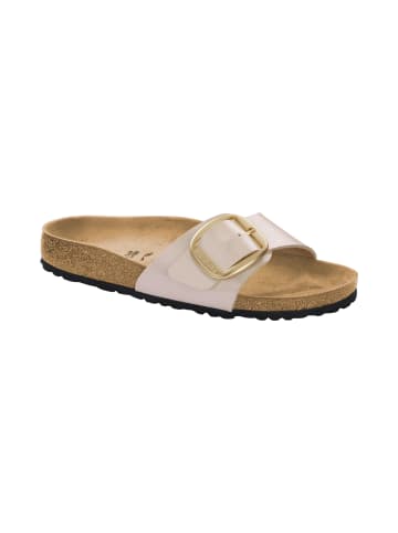 Birkenstock Pantoletten Madrid Big Buckle in Weiß