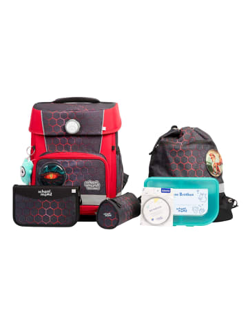 SCHOOL-MOOD Champion Pro Schulranzen-Set 7-teilig in Drache