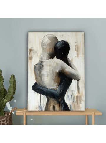 MuchoWow Poster mit Leiste Verbundene Figuren  (BxH)