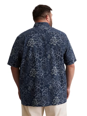 Marc O'Polo Kurzarm-Hemd regular in multi/dark navy