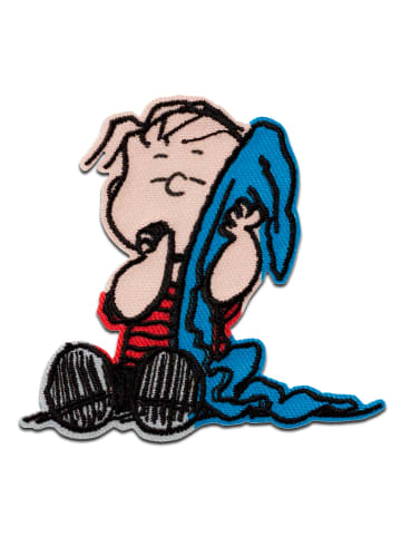 Peanuts LinusApplikation Bügelbild inBlau