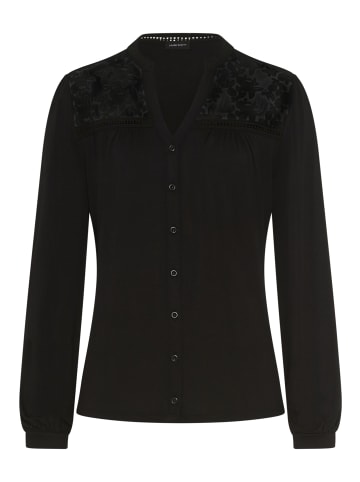 Laura Scott Spitzenshirt in schwarz