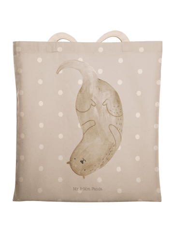 Mr. & Mrs. Panda Shopper Otter Kopfüber ohne Spruch in Grau Pastell