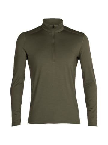 icebreaker Rollkragenpullover M 200 Oasis LS Half Zip in Oliv