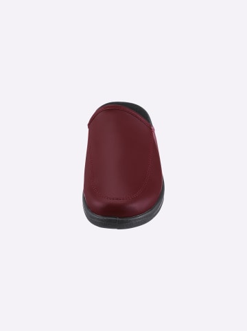 Franken-Schuhe Pantoffel in bordeaux