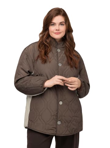 Ulla Popken Steppjacke in moosgrün