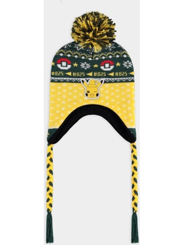Pokémon Mütze in Gelb