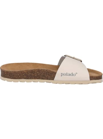 palado Pantoletten in beige matt