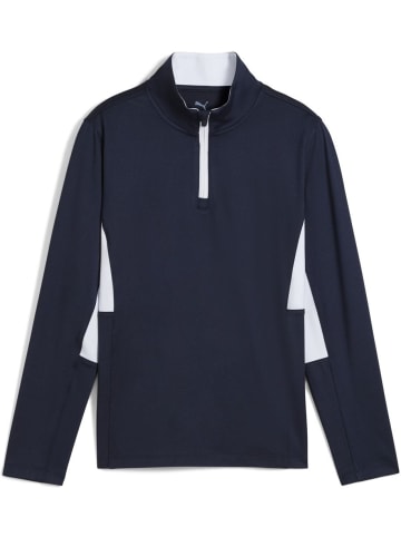 Puma Jacke "Boys Pure 2.0 ¼ Zip" in Blau