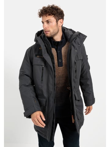 Camel Active teXXXactive® Funktionsparka mit reflektierenden Details in Graphite Gray