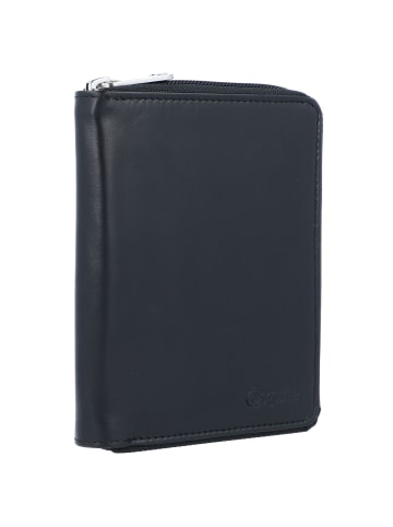 Esquire New Silk Geldbörse Leder 10 cm schwarz