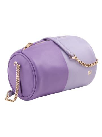 DuDu Abigail Umhängetasche Leder 19.5 cm in provence lilac