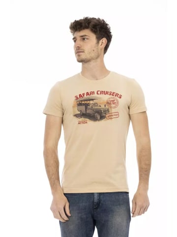 Trussardi Action Beige Baumwolle Herren T-Shirt